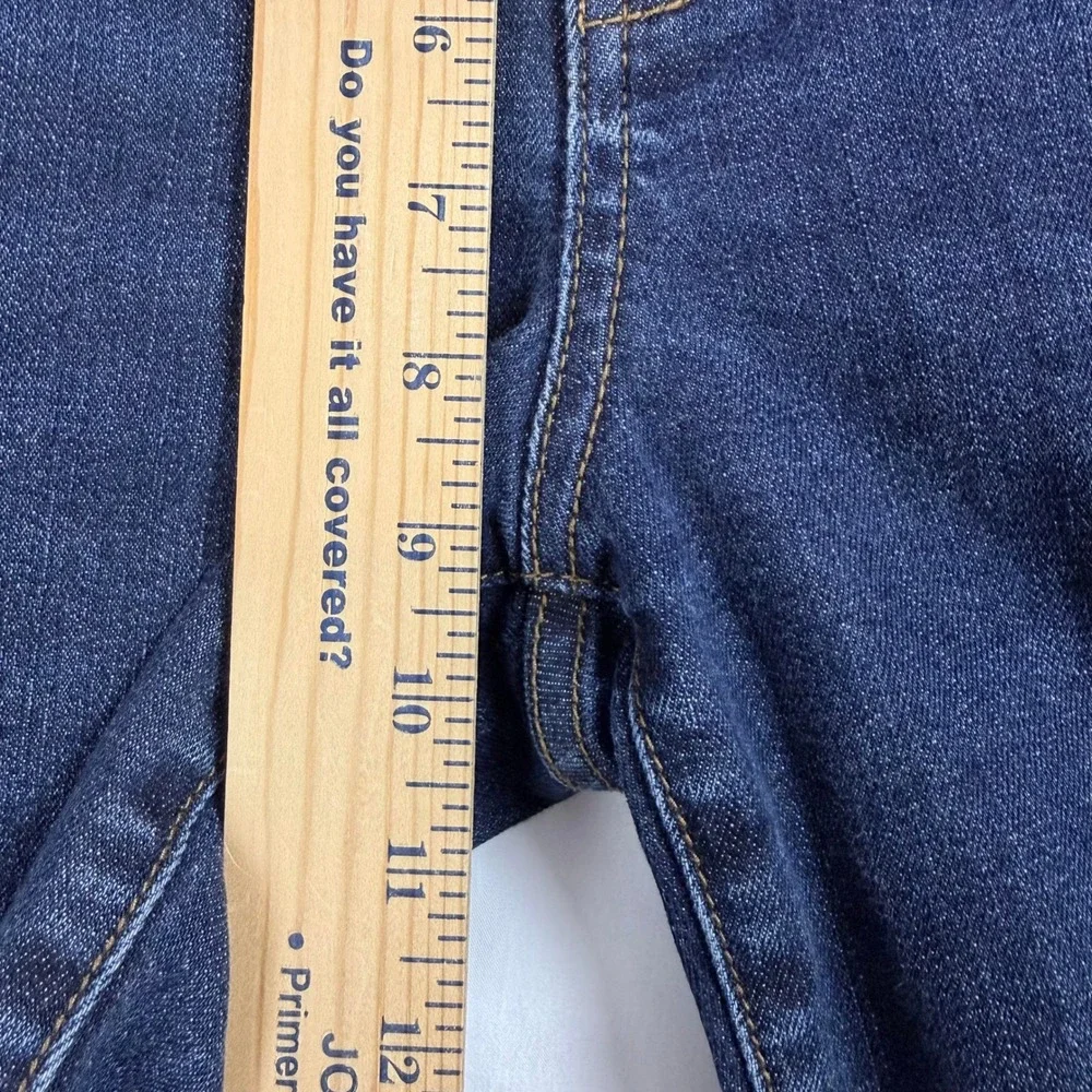 Talbots Heritage Bootcut Jeans Womens 6/28 Dark Wash Stretch Denim‎ Blue Pants